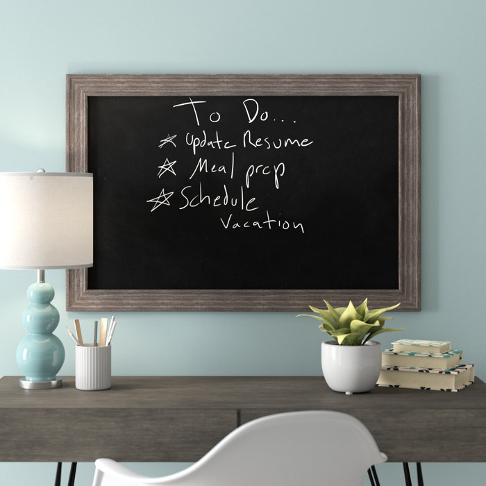 Brayden Studio Hartland Wall Mounted Chalkboard Wayfair.ca